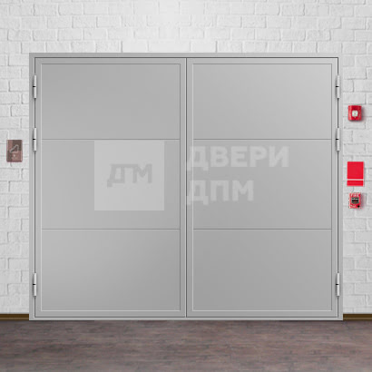 Противопожарные ворота третьего класса защиты для офисного здания ВПМ-94